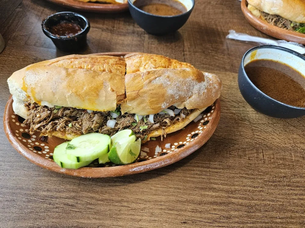 Birria Sandwich Dinner