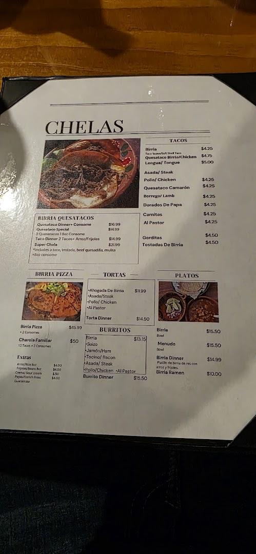 Chela's Birria Tacos